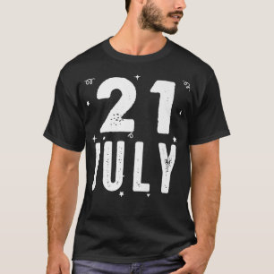 Camiseta 21 de julio Aniversario Fiesta Ocasiones especiale