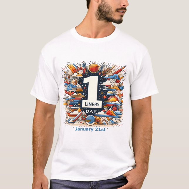 Camiseta 21 ene. - Un día de las líneas (Anverso)