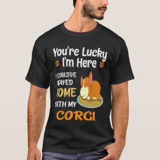 Camiseta 21 Eres Corgi Afortunado