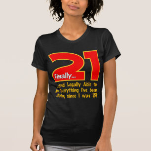 Camiseta 21 finalmente