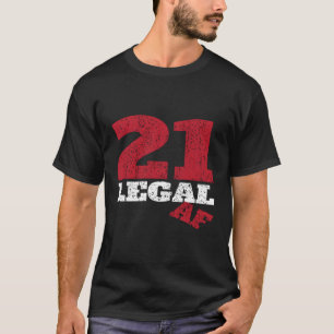 Camiseta 21 Legal Af I Edad Legal De Consumo Py
