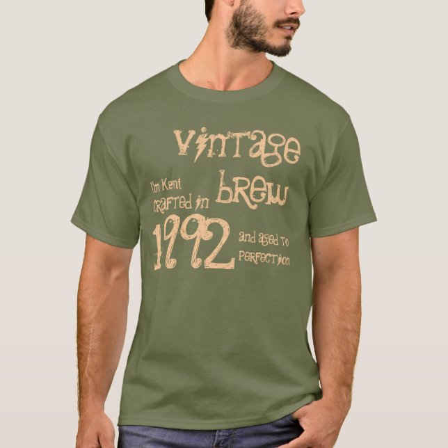 Camiseta 21ro Brew 1994 del vintage del regalo de (Anverso)