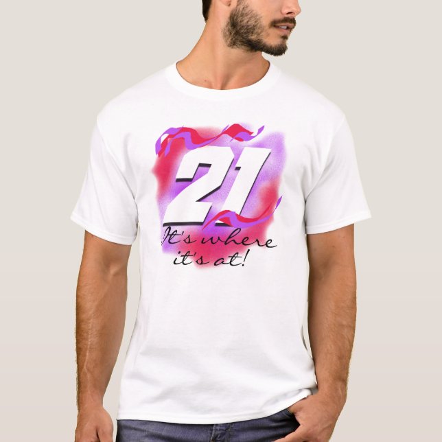 Camiseta 21ro Cumpleaños (Anverso)