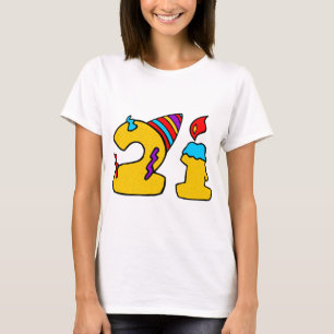 Camiseta 21ro Cumpleaños