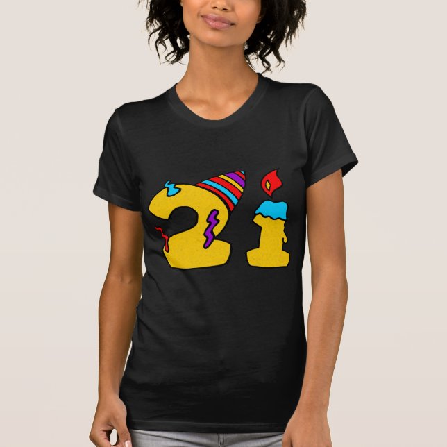 Camiseta 21ro Cumpleaños (Anverso)