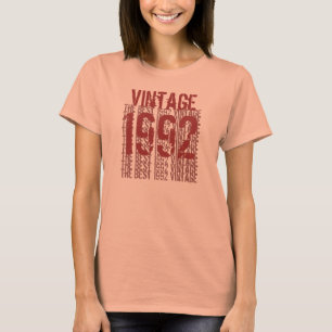 Camiseta 21ro Pasteles suaves ligeros 1992 del vintage del