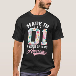 Camiseta 21st Birthday Girl  For Teenager Girls Made In 200