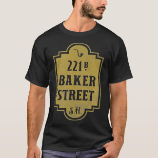 Camiseta 221b Baker Street [distressed] 