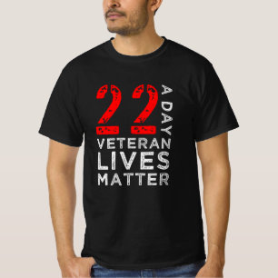 Camiseta 22 A Day Veteran - Día de la Conmemoración - Día d
