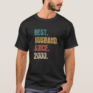 Camiseta 22 Aniversario Boda De Su Mejor Esposo Desde