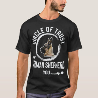 Camiseta 22 Círculo De Confianza Mi Pastor Alemán