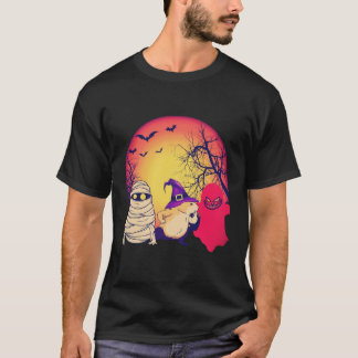 Camiseta 22 Cobaya de Halloween Calabaza