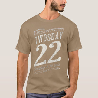 Camiseta 22 cumpleaños 2022 en TWOSDAY Boy Chica feliz 22 F