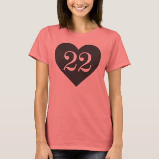 Camiseta 22 Heart Tank