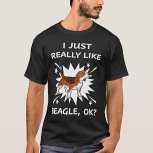 Camiseta 231 Me Gusta Realmente Beagle