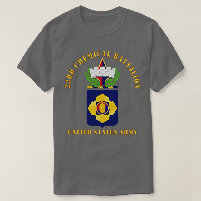 Camiseta 23.ª Bn química COA (Diseño del anverso)