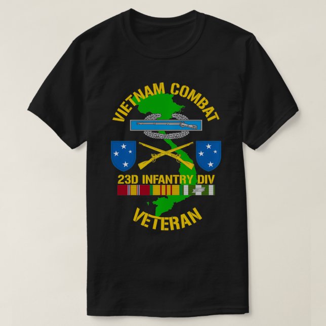 Camiseta 23.ª División de Infantería Veterano de Guerra de  (Diseño del anverso)