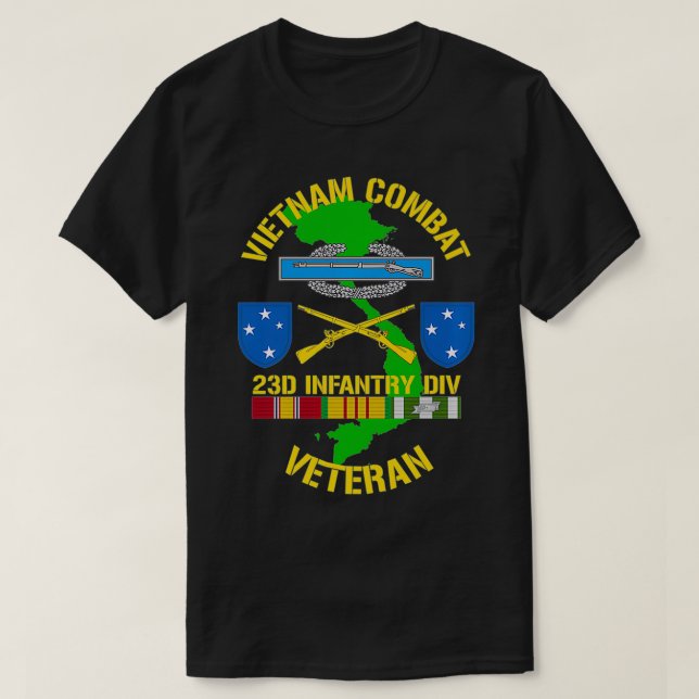 Camiseta 23.ª División de Infantería Veteranos de Guerra de (Diseño del anverso)
