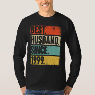 Camiseta 23 Aniversario Boda De Su Mejor Esposo Desde