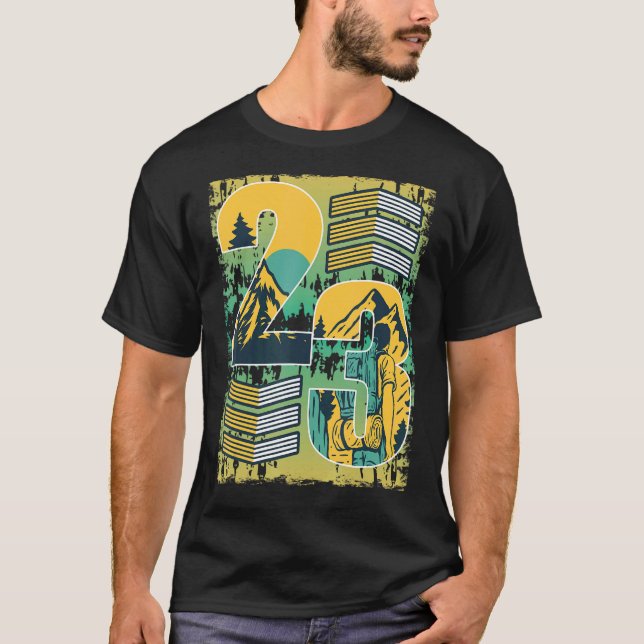 Camiseta 23 años 23 cumpleaños 10 (Anverso)