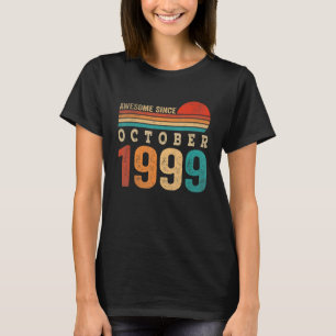 Camiseta 23 años de edad asombrosa desde octubre de 1999 23