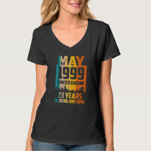 Camiseta 23 años de festividad desde mayo de 1999