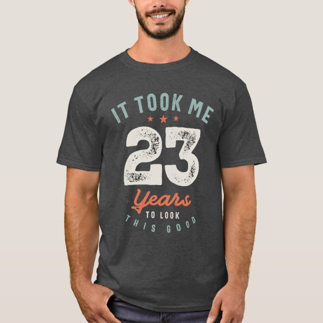 Camiseta 23 años de Funny (Anverso)