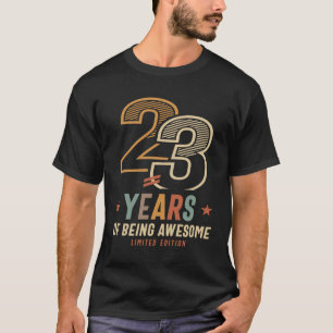 Camiseta 23 Años De Ser Impresionante 2001 23 Años
