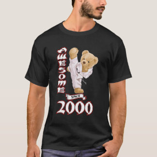 Camiseta 23 Años Hombres Mujeres 2000 Impresionante Karate