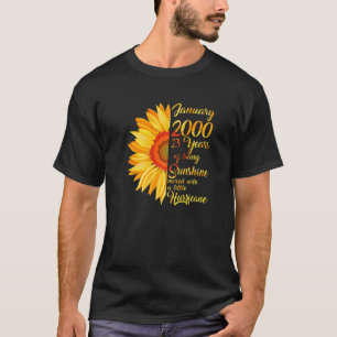Camiseta 23 Años Nacida En Enero De 2000 23ª Nacida