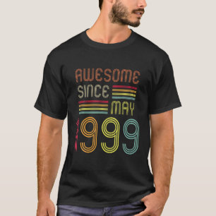 Camiseta 23 Años Sorprendente Desde Mayo De 1999 Regalos 50