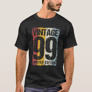 Camiseta 23 Años Vintage 1999 23ª Decoración De Cumpleaños