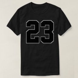 CAMISETA 23 CAMISAS NEGRAS