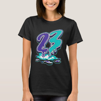 Camiseta 23 Drip Black Grape 1s Matching