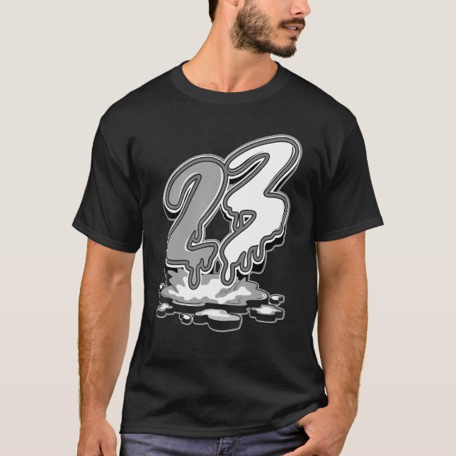Camiseta 23 Drip High OG Stealth 1s Coincidencia (Anverso)