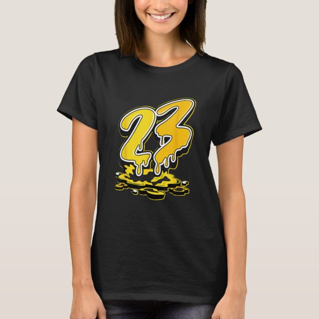Camiseta 23 Drip Match 2023 Thunder 4s (Anverso)