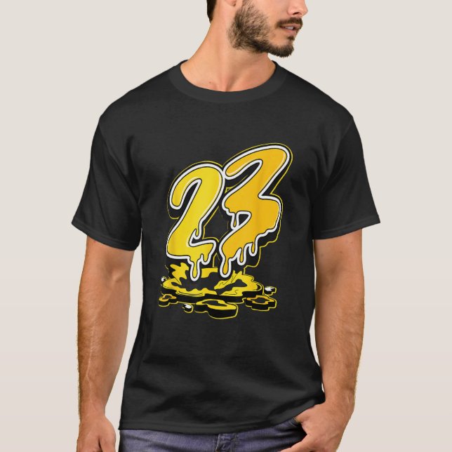 Camiseta 23 Drip Match 2023 Thunder 4s (Anverso)