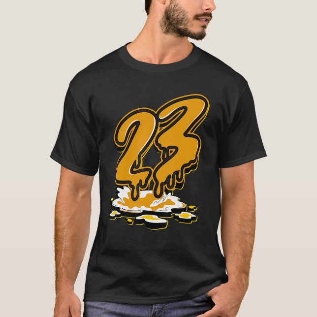 Camiseta 23 Drip OG Yellow Toe 1s Matching (Anverso)