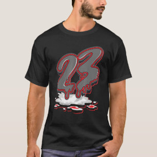Camiseta 23 Drip Retro Infrarrojo 4s Coincidencia