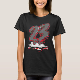 Camiseta 23 Drip Retro Infrarrojo 4s Coincidente
