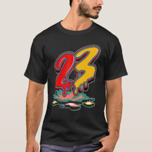 Camiseta 23 Drip SE Black Multi 1s Coincidencia