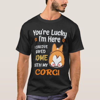 Camiseta 23 Me Podría Haber Quedado En Casa Con Corgi