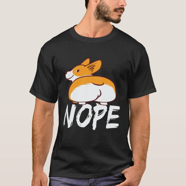 Camiseta 23 Nope - Corgi (Anverso)