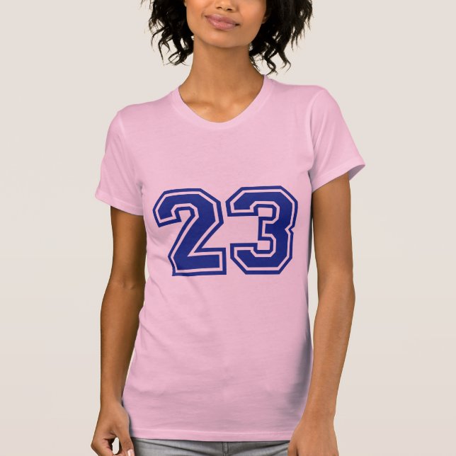 Camiseta 23 - número (Anverso)