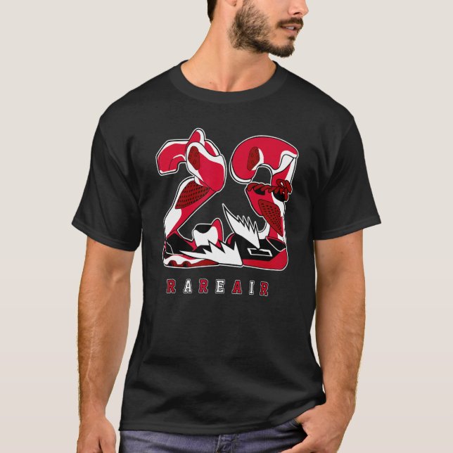 Camiseta 23 Rare Air Next Nature White Gym Red Matching (Anverso)