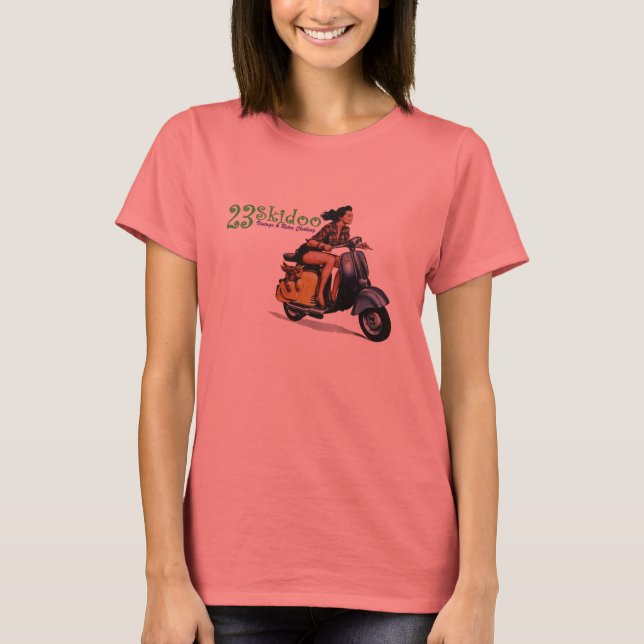 Camiseta 23 Skidoo Shirt - cantante azul (Anverso)