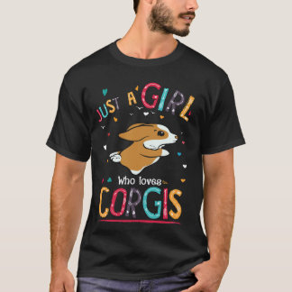 Camiseta 23 Solo Una Chica Que Ama Corgi