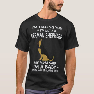 Camiseta 23 Te digo que no soy un pastor alemán Mi Mo