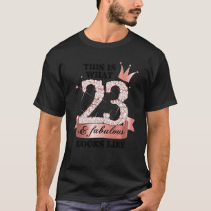 Camiseta 23 Y Fabuloso Grupo Rosa Y Fiesta Blanco Canso