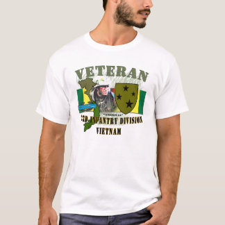 Camiseta 23ro Inf Div (Americal) - Vietnam (w/CIB)